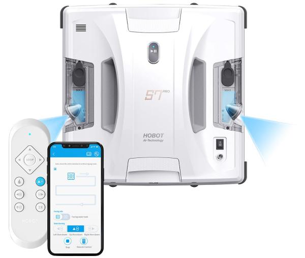 Sichler Exclusive HOBOT S7 Pro Profi-Fensterputz-Roboter PR-080 (ZX-7869) www.pearl.de / PEARL GmbH Sichler Exclusive HOBOT S7 Pro Profi-Fensterputz-Roboter