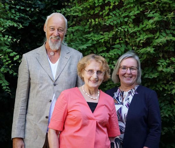 vlnr: Thomas Müller, Hedy Kerek-Bodden, Katharina Kaminski HKSH-BV wählt neuen Vorstand