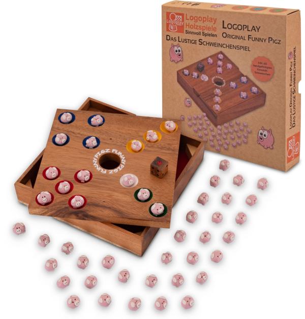 "Funny Pigz" - Das Big Hole Schweinespiel