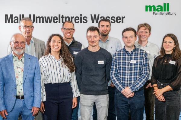 Nach 2023 und 2024 wurde der Mall-Umweltpreis in diesem Jahr zum dritten Mal verliehen. Sieben Auszeichnungen für innovative Forschung