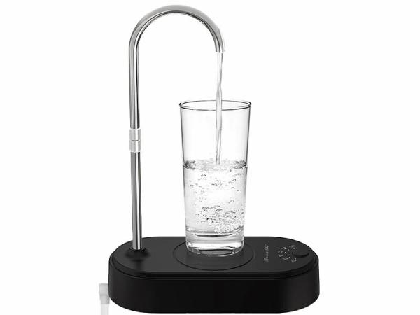Rosenstein & Söhne Akku-Trinkwasser-Pumpe mit justierbarem Auslass, www.pearl.de Rosenstein & Söhne Akku-Trinkwasser-Pumpe mit justierbarem Auslass