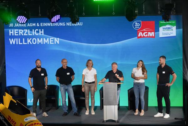 Die AGM Geschäftsführung und ihre Nachfolger AGM GRUPPE feiert 30-jähriges Jubiläum