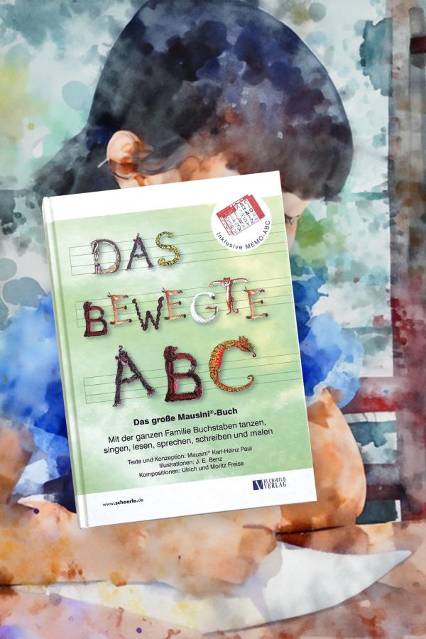 Mit Freude Buchstaben lernen. Ein liebevoll gestaltetes ABC-Buch mit Tierbuchstaben und Übungsseiten