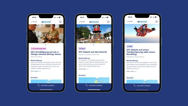 Voucher Texel App Spaß haben & sparen: Texel-Tipps für Sommerferien mit tollen Extras