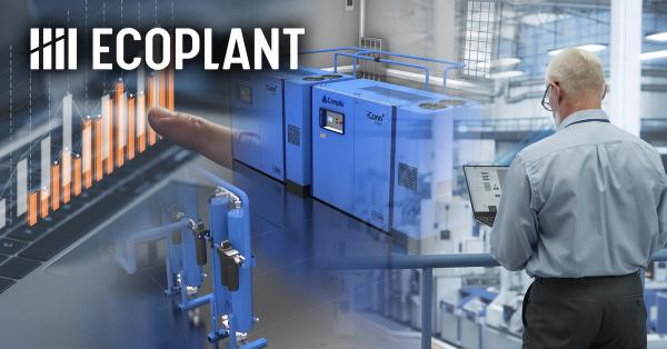 Ecoplant funktioniert anders. CompAir präsentiert ein neues, intelligentes Kompressor-Managementsystem