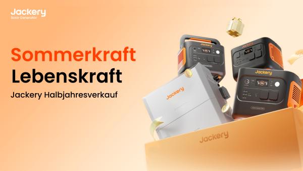 Jackerys Mid-Year Sale Große Sommerrabattaktion bei Jackery