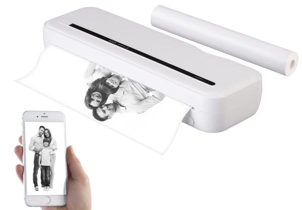 Callstel Mobiler Akku-Thermodrucker TD-300 mit 300 dpi, für Windows, Mac, iOS, Android, www.pearl.de Callstel Mobiler Akku-Thermodrucker TD-300 mit 300 dpi, für Windows, Mac, iOS, Android