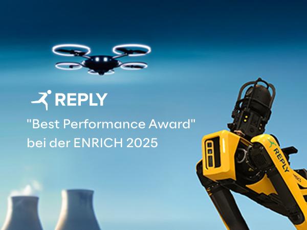 Roboverse Reply bei der EnRicH 2025 mit dem "Best Performance Award" ausgezeichnet