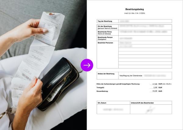 App füllt Bewirtungsbelege mit KI eigenständig aus