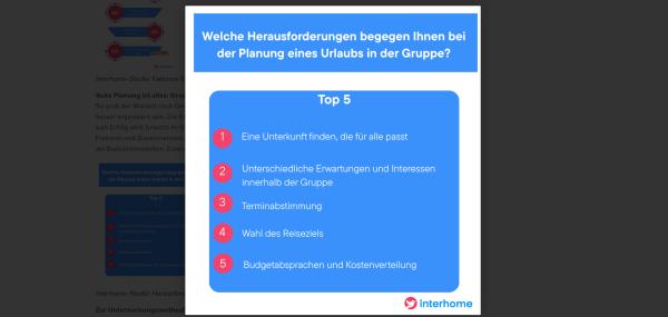 Interhome-Studie: So gelingt der Ferienhaus-Urlaub in der Gruppe