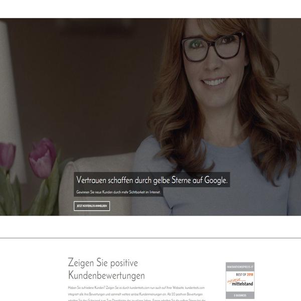 Die innovative Plattform für echte Kundenbewertungen