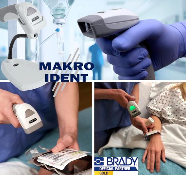 Barcode-Leser CR1500 - sichere Datenerfassung für Labore und Kliniken