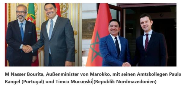 Portugal und Nordmazedonien bekunden ihre uneingeschränkte Unterstützung für den marokkanischen Autonomieplan für die Sahara