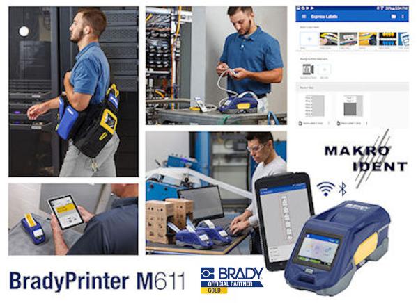 Brady M611: Mobiler Industrie-Etikettendrucker für höchste Ansprüche