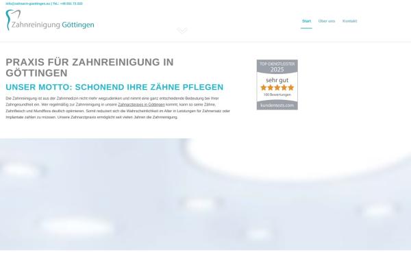 Zahnreinigung in Göttingen: Mehr als nur Politur - Für gesunde Zähne ein Leben lang