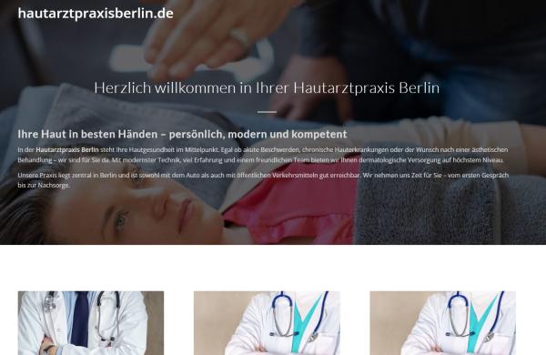 Hautarztpraxis Berlin: Dermatologie mit Herz und Verstand