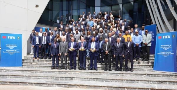 Einweihung des FIFA-Büros für Afrika in Marokko