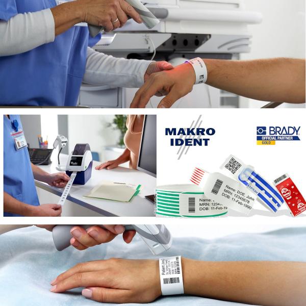 Thermo-Patientenarmbänder für sichere Patientenidentifikation im Klinikalltag