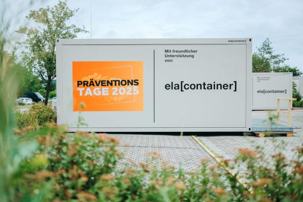 ELA Container unterstützt Präventionstage in Burglengenfeld