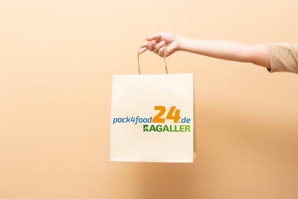 Bedruckte Papiertragetaschen von Pack4food24 Bedruckte Papiertragetaschen als umweltfreundliche und attraktive Werbefläche