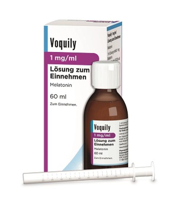 Voquily 1mg/ml, das flüssig-orale Melatonin-Arzneimittel für Kinder und Jugendliche von 6-17 Jahren Voquily® jetzt auch erstattungsfähig