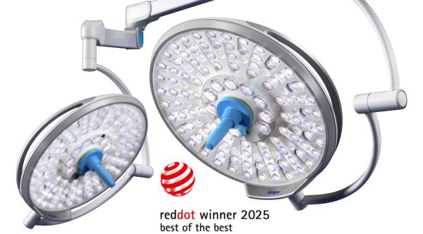OP-Leuchte Polaris gewinnt Red Dot Award