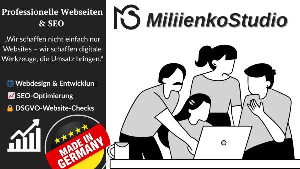 Aleksandr Milienko, Gründer & Geschäftsführer von MiliienkoStudio Webdesign & SEO für Unternehmen von MiliienkoStudio