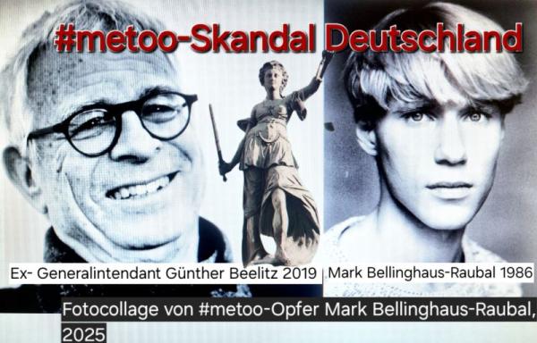 Ex-Generalintendant Günther Beelitz, 86 u. seine Postkarte aus Beelitz an #metoo-Opfer Mark Bellinghaus-Raubal