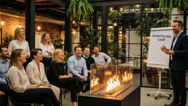 Immersives Teambuilding für Unternehmen - Storytelling Camp Storytelling Camp: Unternehmen erleben Storys, die wirken