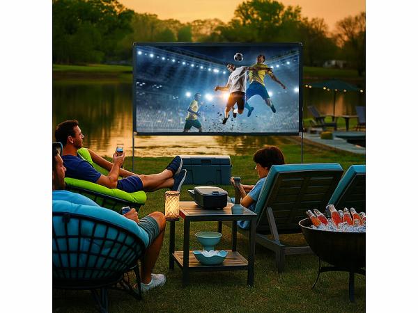 SceneLights Technologies Outdoor-Projektionsleinwand
