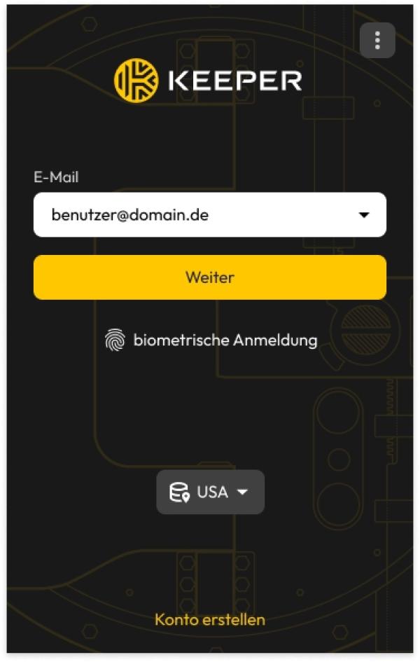 Keeper Security führt biometrische Anmeldung mit Passkeys ein