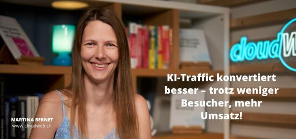 KI-Traffic konvertiert 1,5x besser als Google-Suche