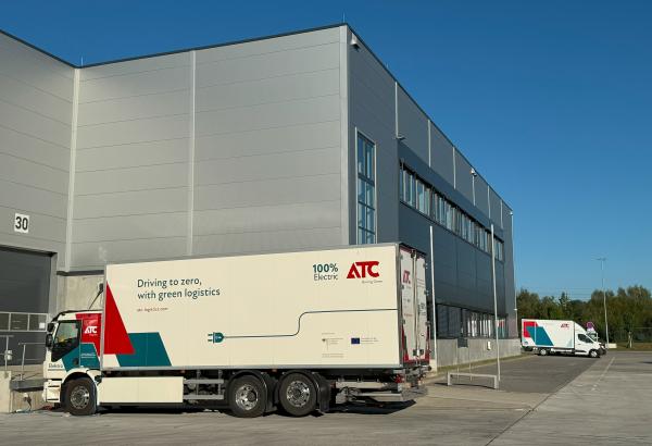 Der neue Standort von Arvato in Frankfurt. Arvato baut strategische Präsenz mit neuem Hightech-Logistikzentrum in Frankfurt aus