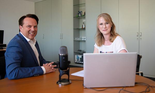 Jan Heinecke und Janna Riering sprachen über die Ernte 2025. Neue Podcast-Folge der AGRAVIS: Fazit zur Getreideernte 2025