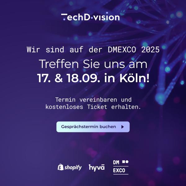 TechDivision auf der DMEXCO 2025 - Doppelt vertreten mit Shopify und Hyvä