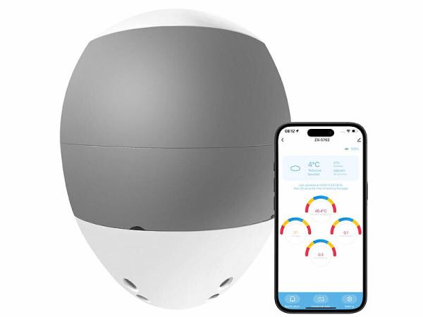 AGT Smarter 4in1-WLAN-Wasseranalysator WWA-400 für pH, ORP, Salz, Temperatur, www.pearl.de AGT Smarter 4in1-WLAN-Wasseranalysator WWA-400