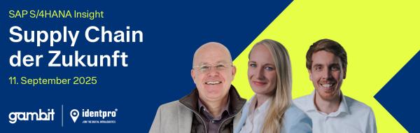IdentPro bei GAMBIT: Wie das WES zu scanfreien Lagerprozessen mit SAP EWM führt