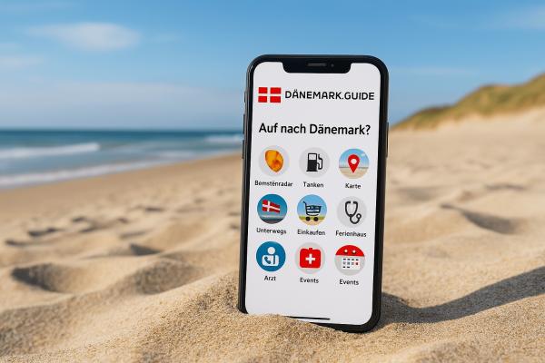 Die Dänemark.Guide-App als digitaler Begleiter im Urlaub. Alles für den Dänemark-Urlaub gebündelt in einer App