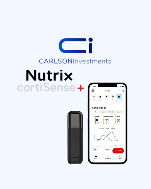 Carlson VC: Nutrix AG startet cortiSense-Launch