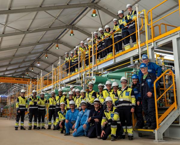 Joint Japan-Europe project team from Asahi Kasei, CAC, and Bondalti involved in the installation Neue Chlor-Alkali Produktionsanlage von Bondalti Chemicals mit Asahi Kaseis Elektrolyseur startet Betrieb in Portugal