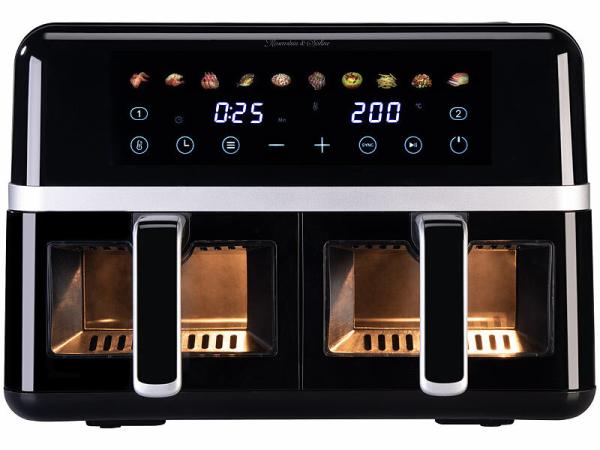 Rosenstein & Söhne Dual-Heißluftfritteuse HF-420