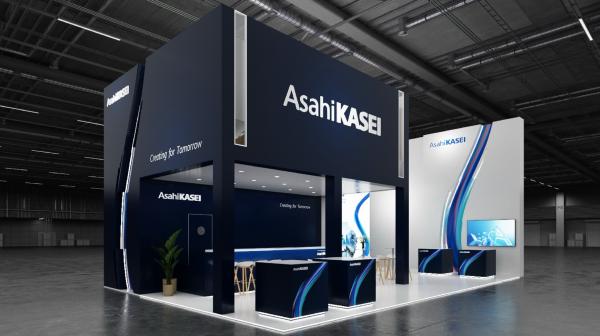Asahi Kasei booth at K 2025 Asahi Kasei stellt auf der K 2025 PFAS-freies Polyamid und neue Recyclingtechnologie für Endloskohlefasern vor