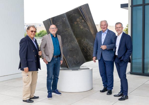 Baden-Württembergs Verkehrsminister Winfried Hermann besucht Vetter Baden-Württembergs Verkehrsminister besucht Vetter