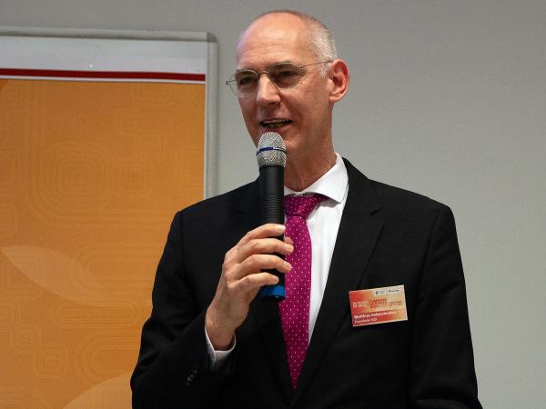 Dr. Matthias Unbescheiden - Institutsleiter des Fraunhofer IGD Fraunhofer IGD: Darmstadt feiert ein halbes Jahrhundert Spitzenforschung im Visual Computing