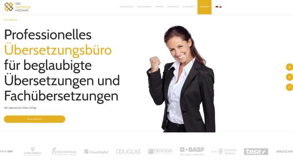 Übersetzernetzwerk mit neuer Website - Fokus auf beglaubigte Übersetzungen und erweiterte Sprachvielfalt