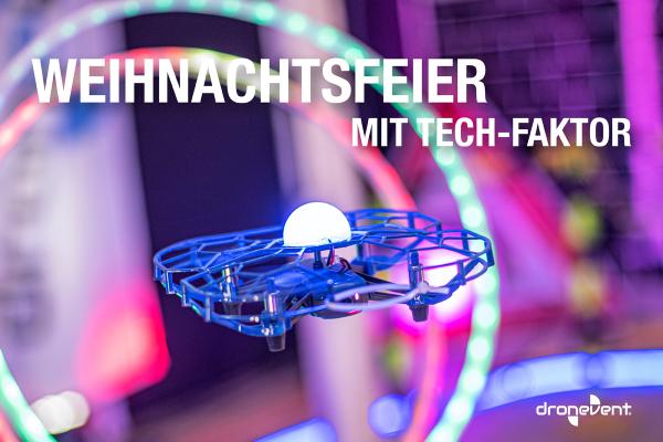 Weihnachtsfeiern mit Drohnen Firmen-Weihnachtsfeier mit Drohnenspaß