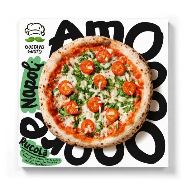 GUSTAVO GUSTO PRÄSENTIERT NEUE PREMIUMPIZZA "AMORE NAPOLI"