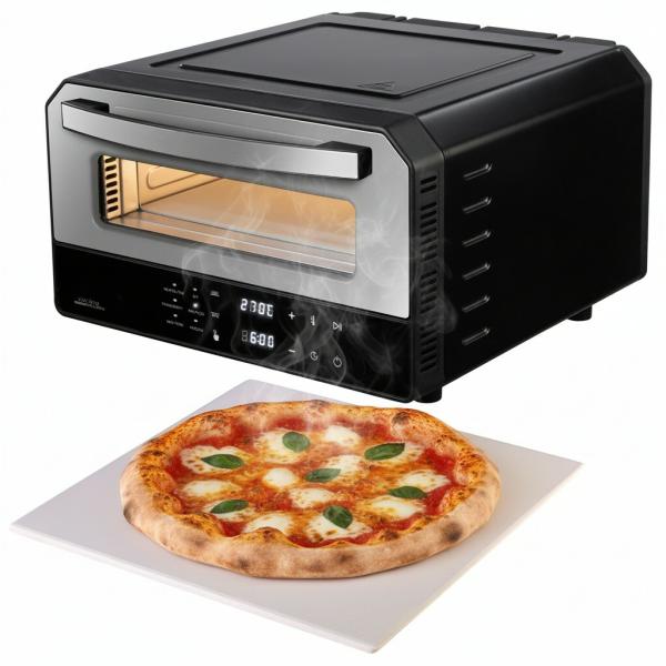 PEARL GmbH / www.pearl.de Cucina di Modena Elektrischer Pizzaofen mit Pizzastein, bis 400 °C Cucina di Modena Elektrischer Pizzaofen mit Pizzastein