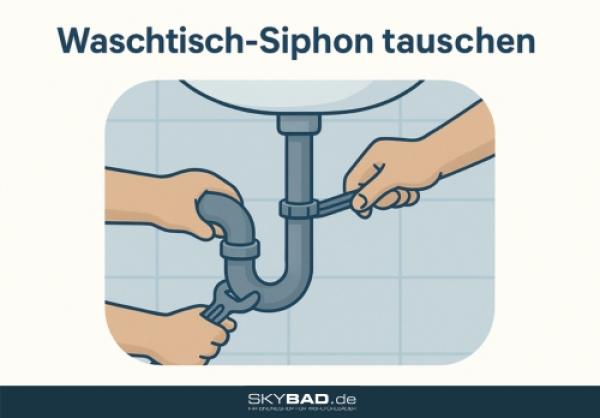 Waschtisch-Siphon erneuern