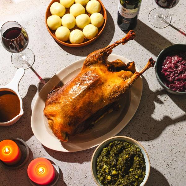 getvoila: Weihnachtsgans von Spitzenköchen deutschlandweit geliefert
